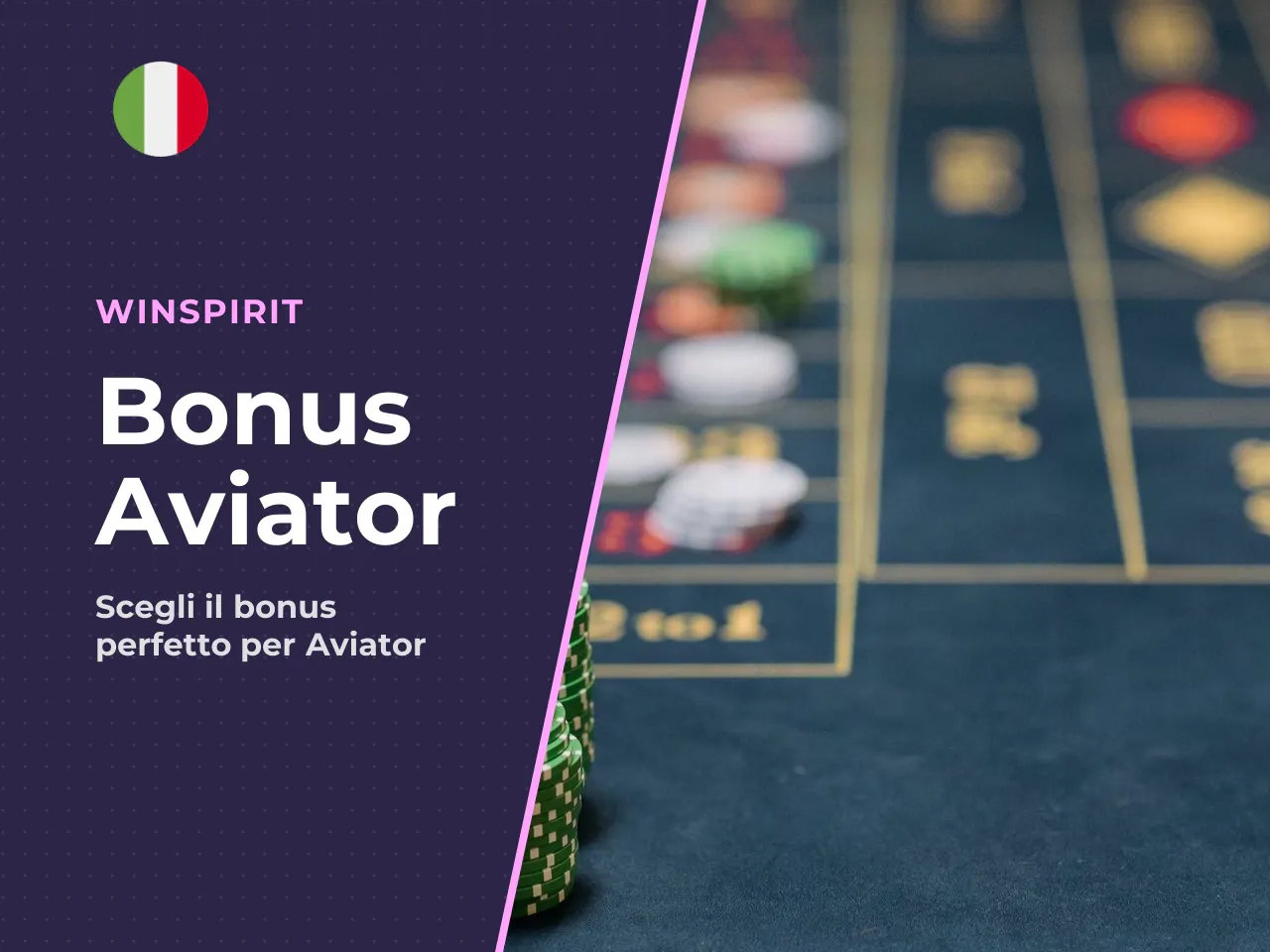 Bonus dedicato ad Aviator o bonus