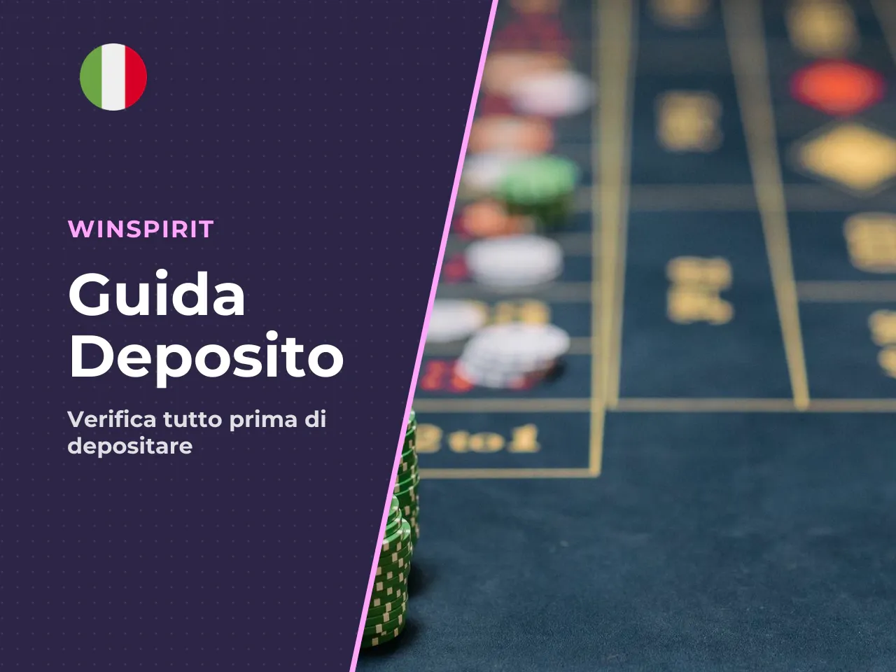 Checklist prima del deposito. Prima di