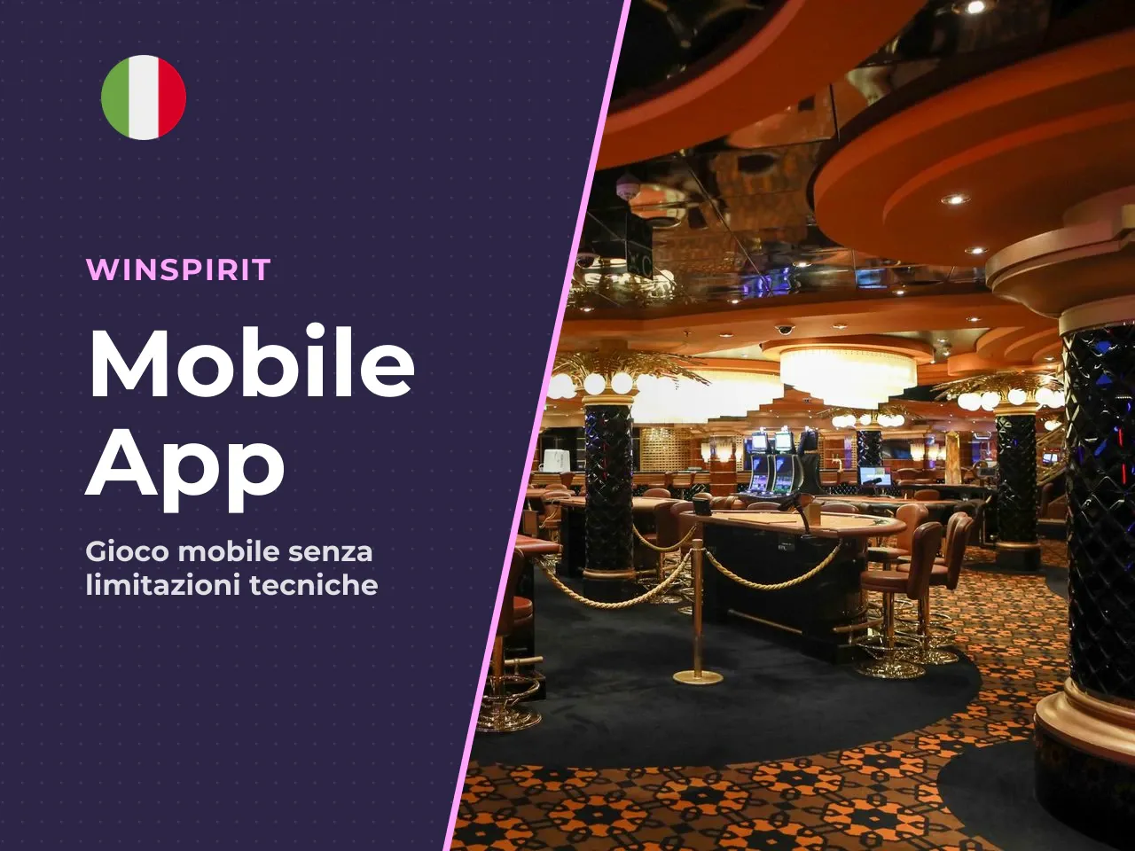 Quali vantaggi offre la WinSpirit casino