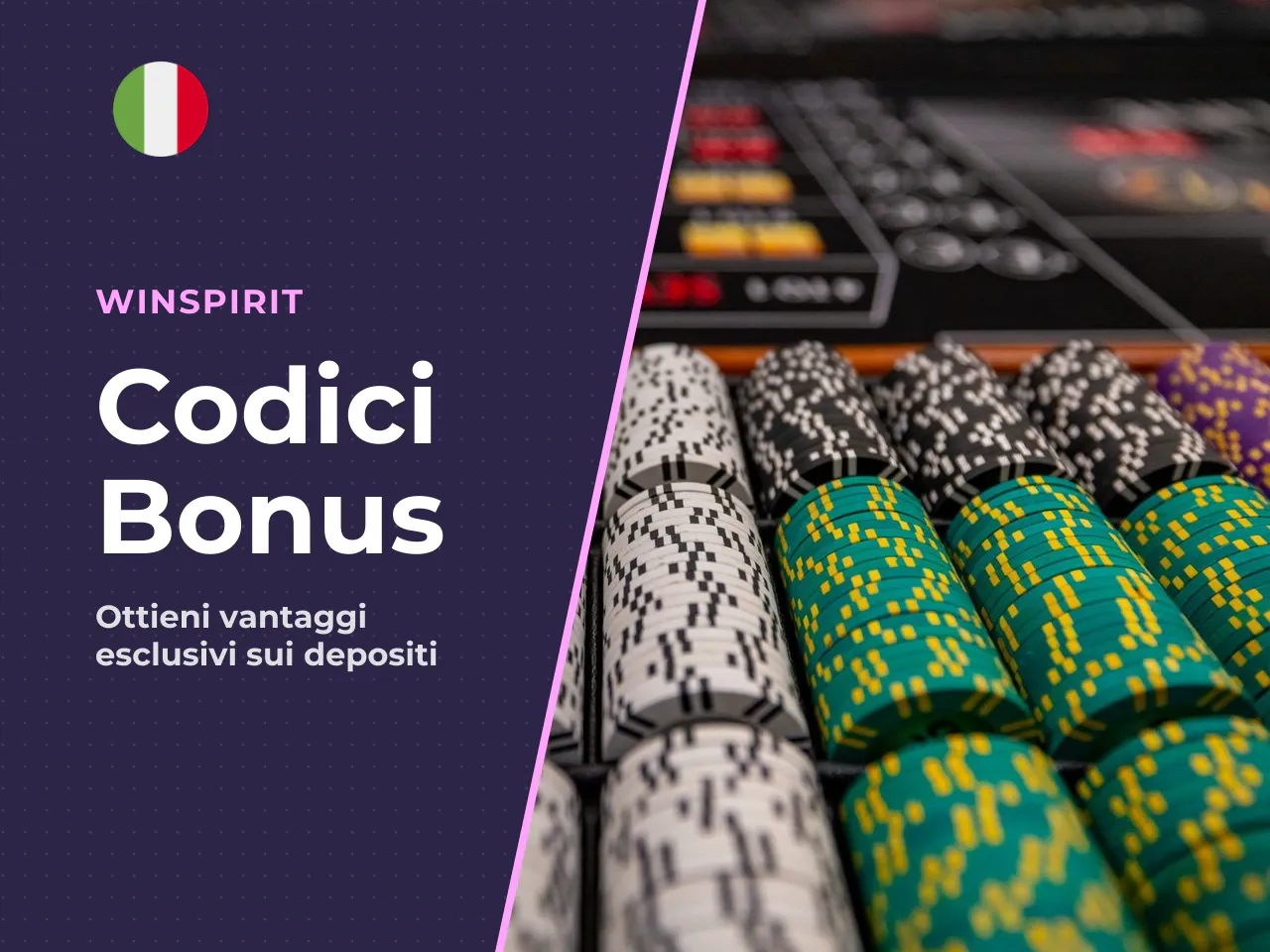 Winspirit casino promo code for deposit