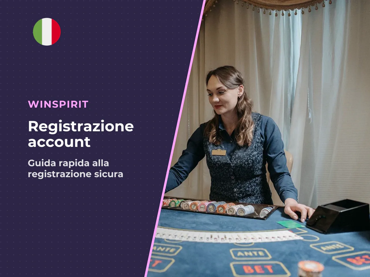 Completare la WinSpirit casino registration senza