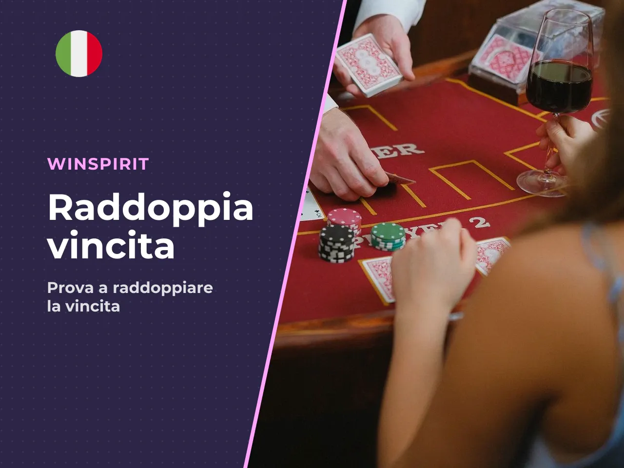 La funzione Gamble Raddoppio . Dopo