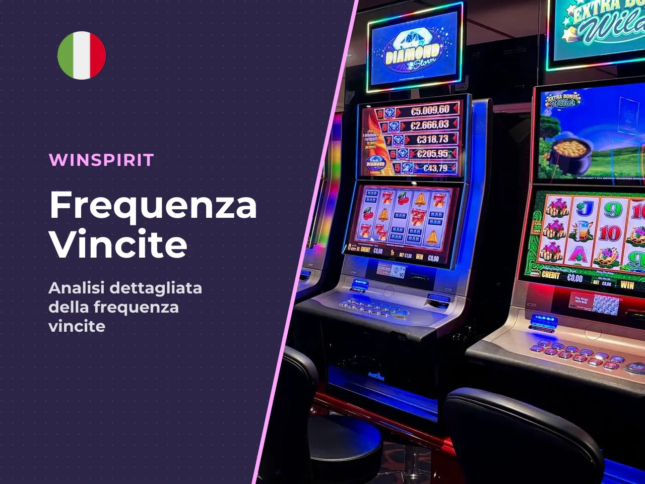 Frequenza delle vincite e distribuzione dei