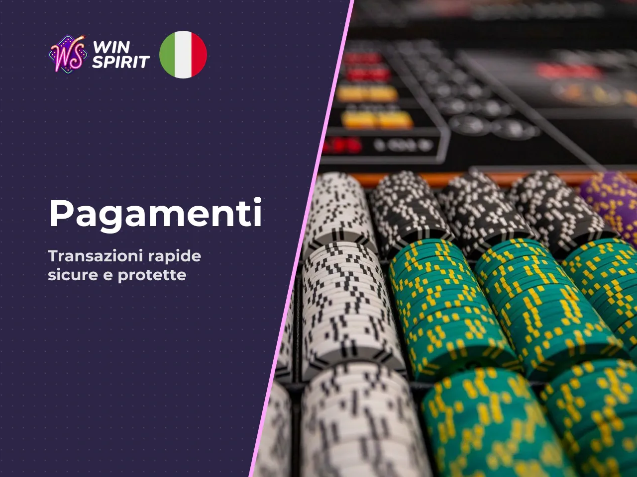 Depositi, prelievi e metodi di pagamento