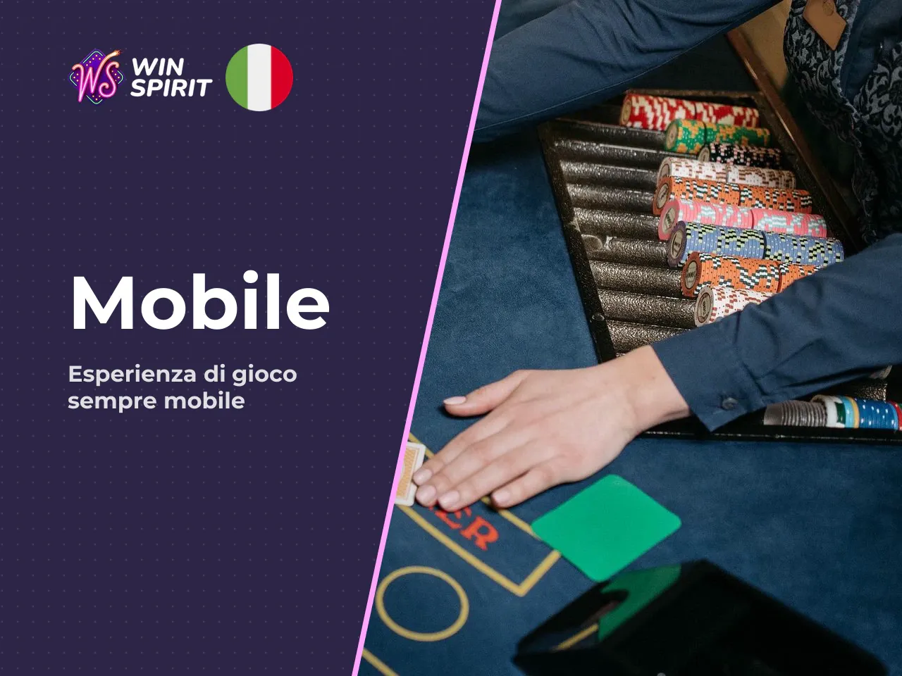 WinSpirit app e versione mobile. Sebbene
