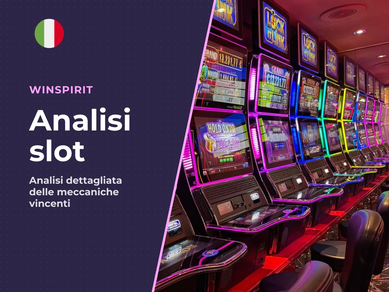Punti di forza della slot. I