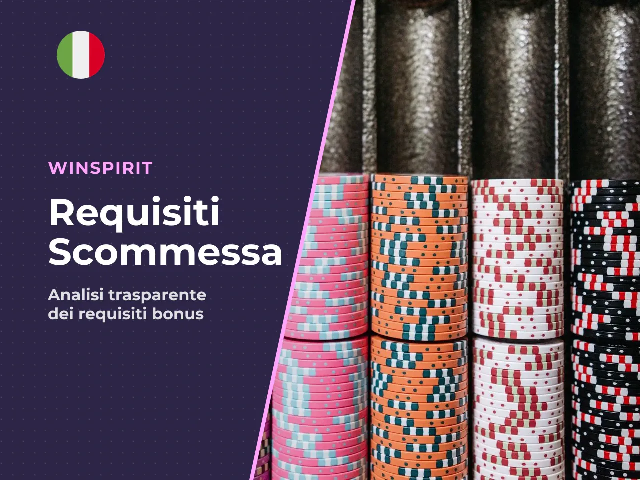 Nel circuito italiano regolamentato, dunque, i