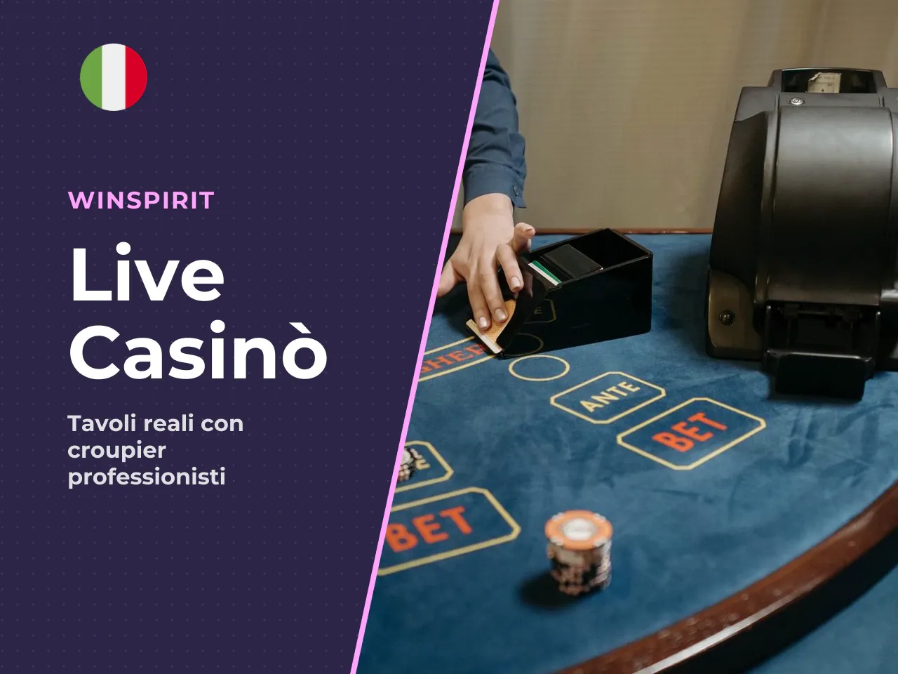 Live casino e opzioni ai tavoli