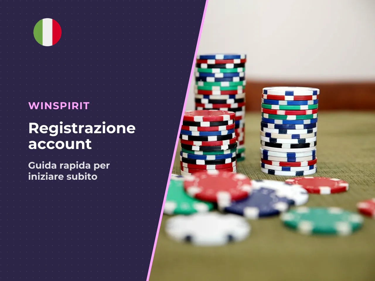 Cosa serve prima della registrazione al