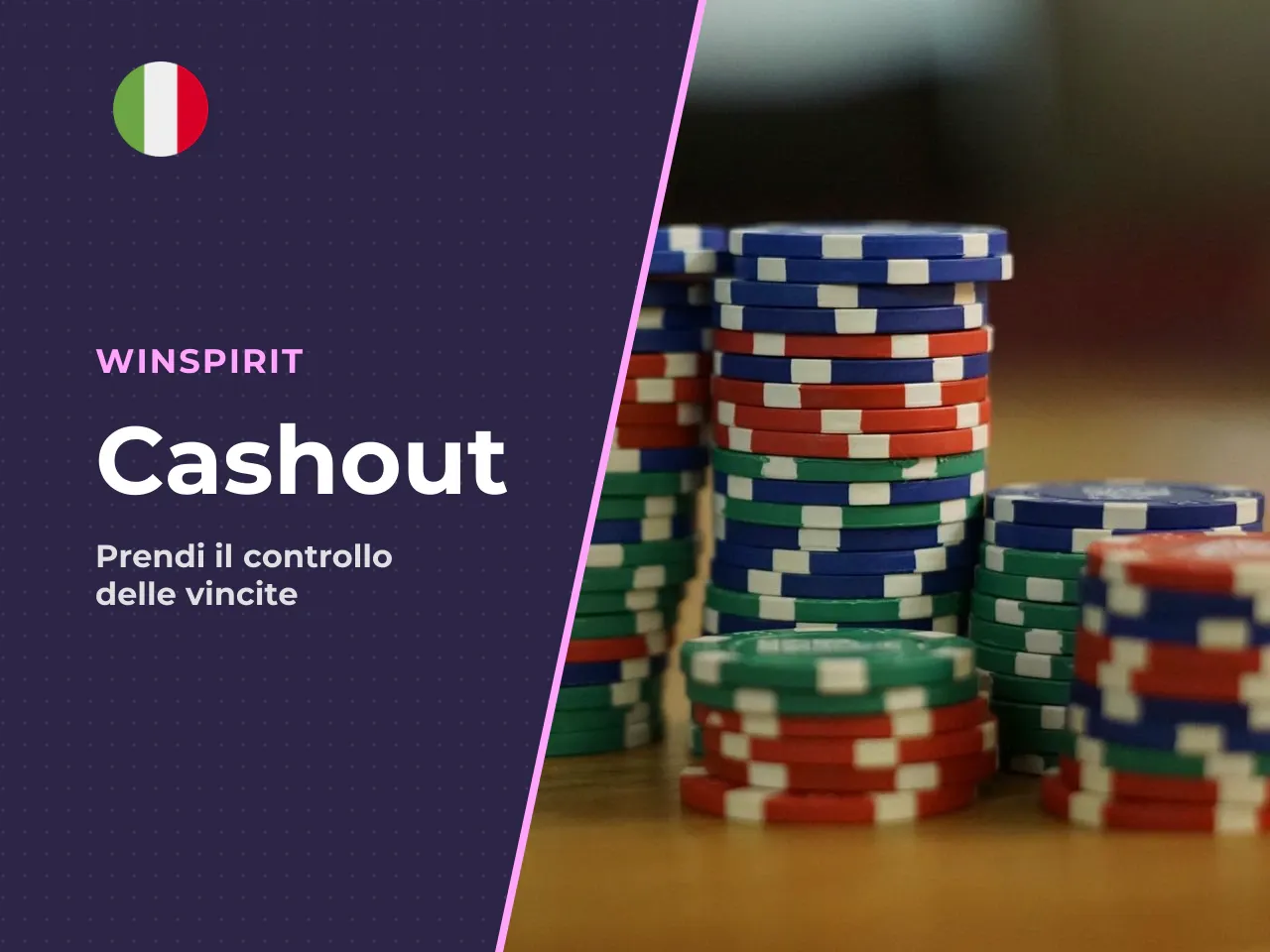 Cash-out manuale e automatico quando si